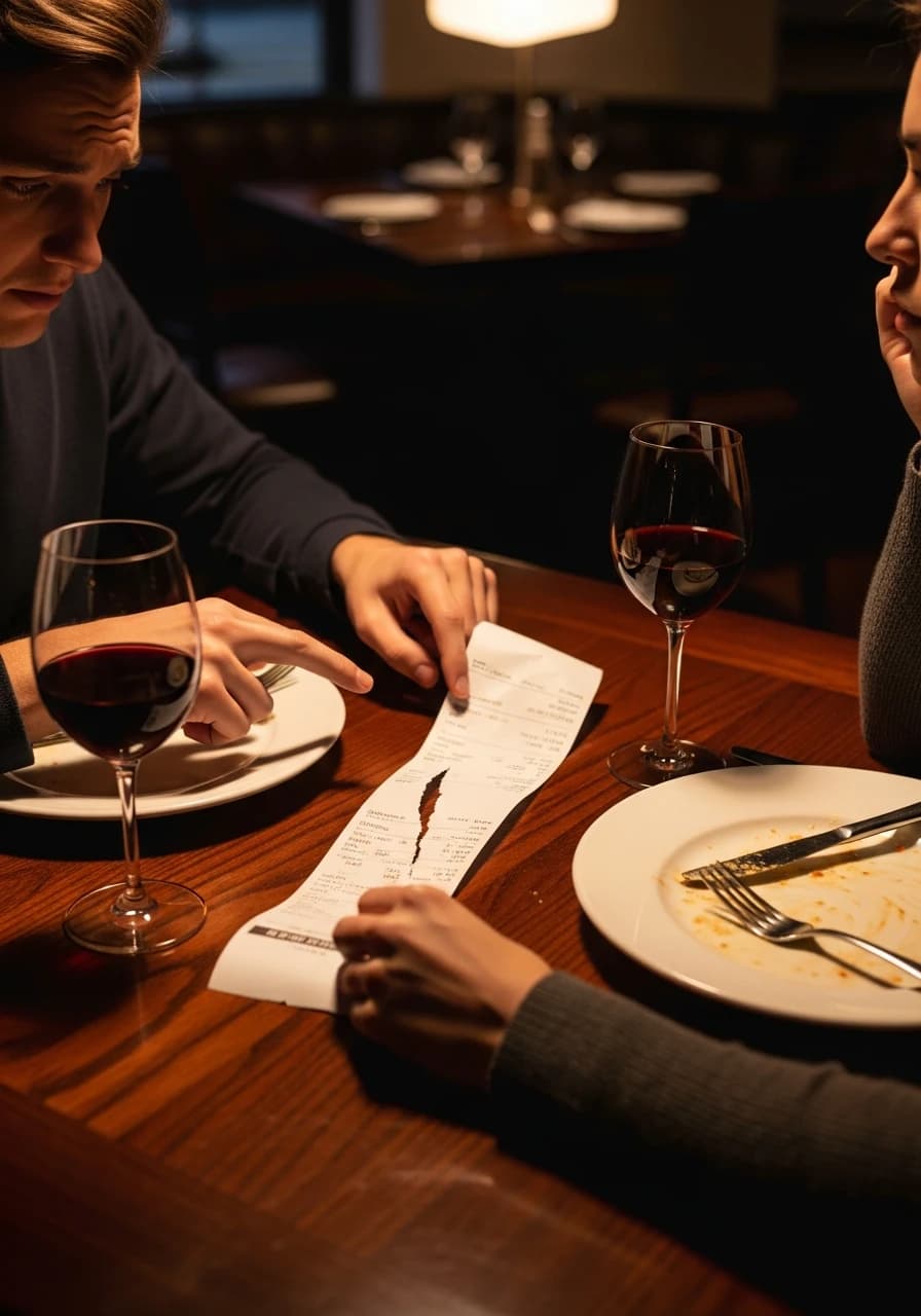 Should you split the bill equally even if everyone ordered different prices?