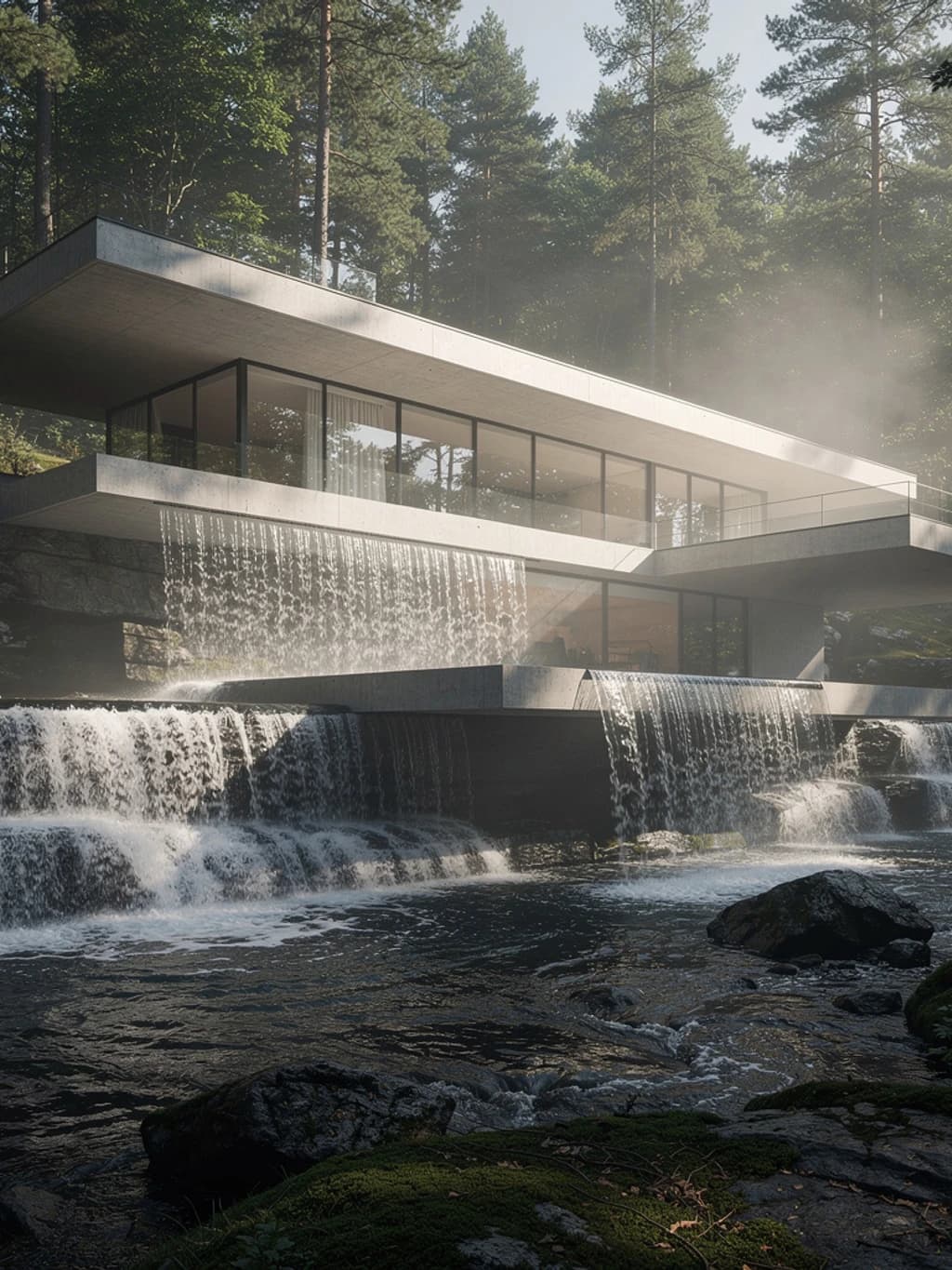 Does Frank Lloyd Wright's Fallingwater actually hold up, or is it mostly Instagram gold?
