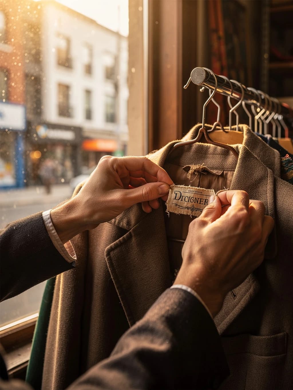 Is buying thrifted designer stuff just reselling gentrification with a clear conscience?