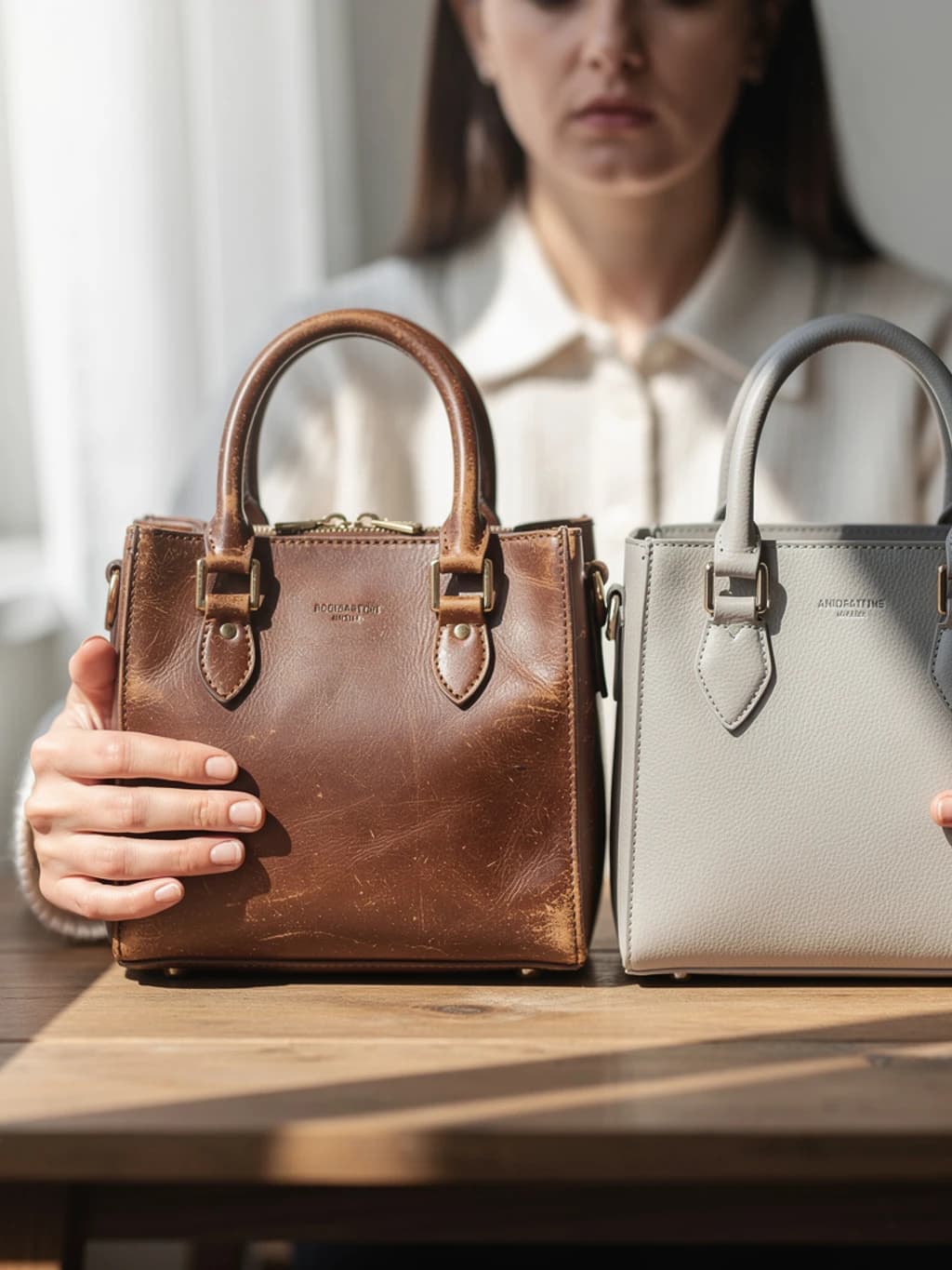 Is it okay to carry a fake designer bag instead of saving up for the real thing?