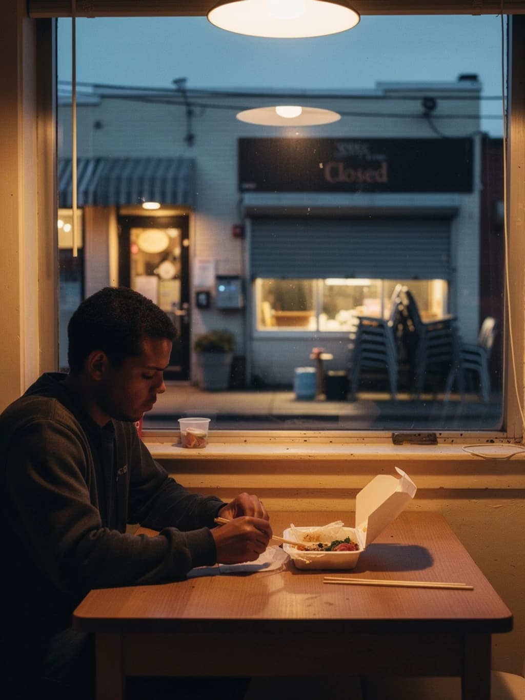 Is it rude to order delivery from a restaurant instead of eating there if you live nearby?