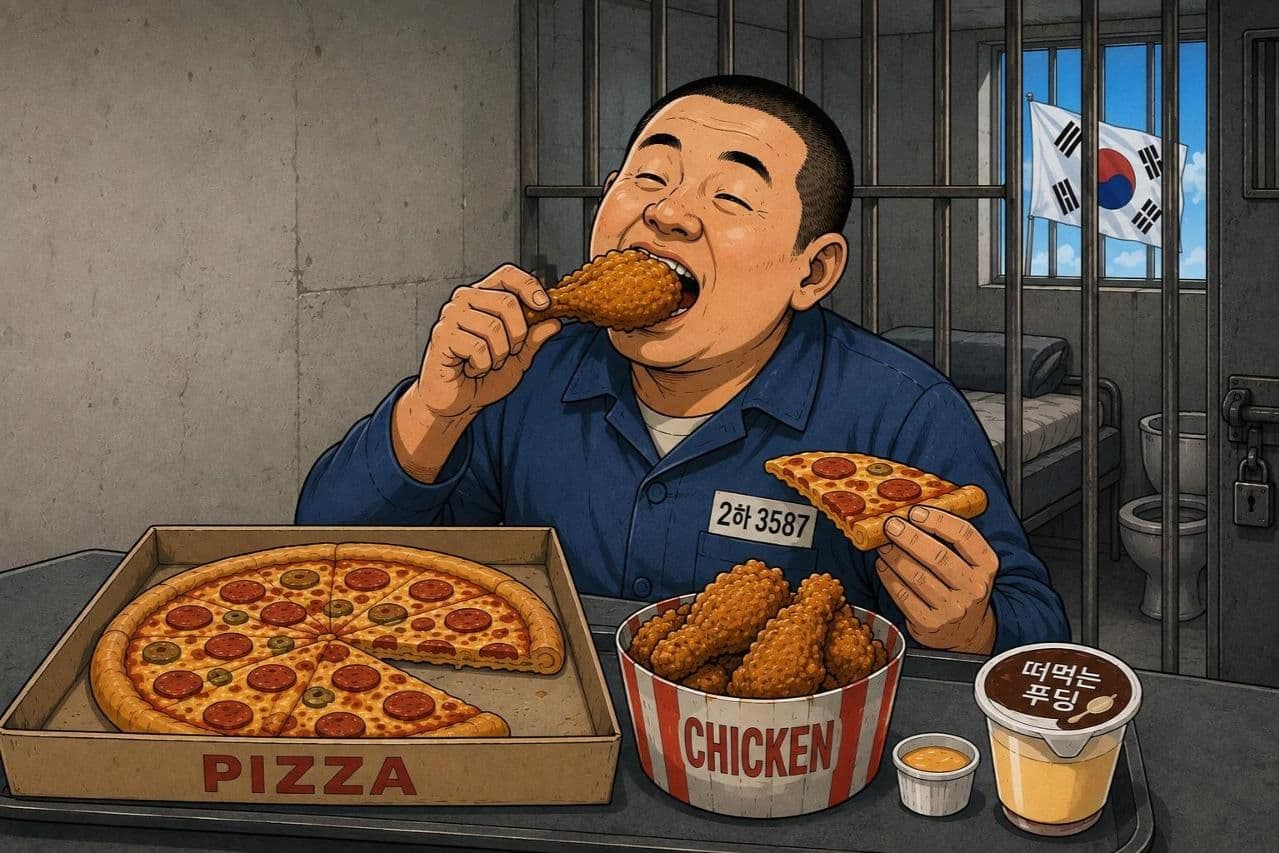 Should inmates receive special holiday meals like pizza and fried chicken?